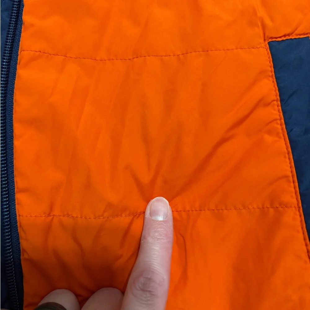 Boden Teen Boys Blue/Red Reversible‎ Puffer Jacket Lightweight 13-14Y